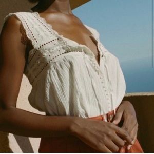 Doen Vera Top Salt Medium NWOT